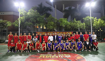 “感恩十載路·共筑百年夢”廣東霸王花集團(tuán)舉辦籃球友誼賽活動